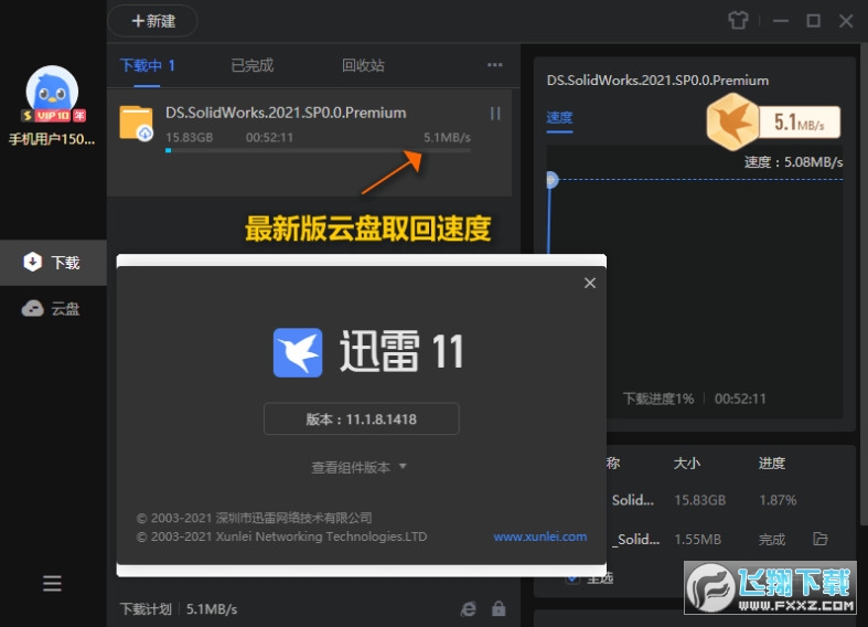 迅雷11精简版截图0