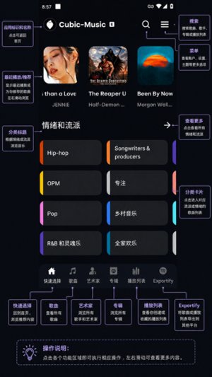 CubicMusic安卓纯净无广告版1.9.5免费版截图0