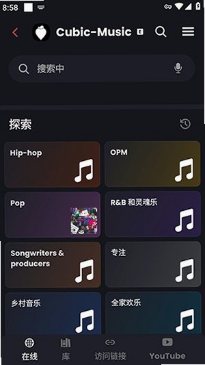 CubicMusic安卓纯净无广告版1.9.5免费版截图1