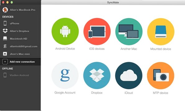 SyncMate Expert Mac版 多设备数据同步管理工具截图2