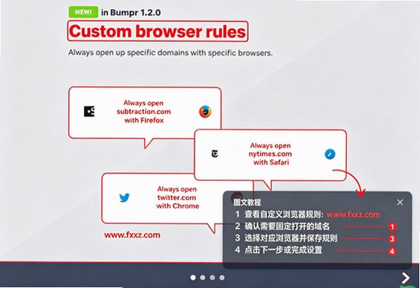 Bumpr Mac版 链接跳转浏览器选择工具截图0