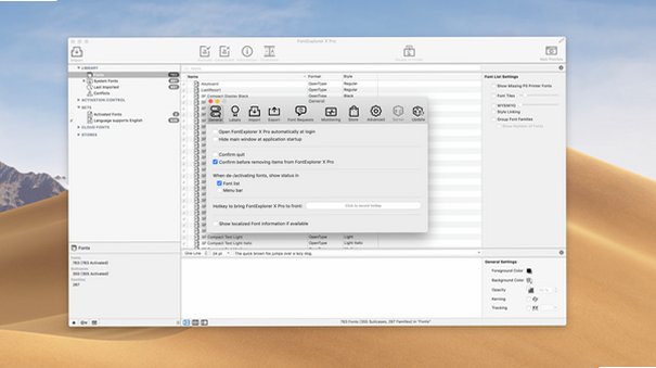 FontExplorer X Pro for Mac电脑版